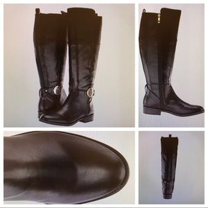 Tommy Hilfiger Idran Wide Calf Boots